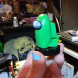 Toikido AMONG US Crewmates Stampers Blind Mini * GREEN Ghost